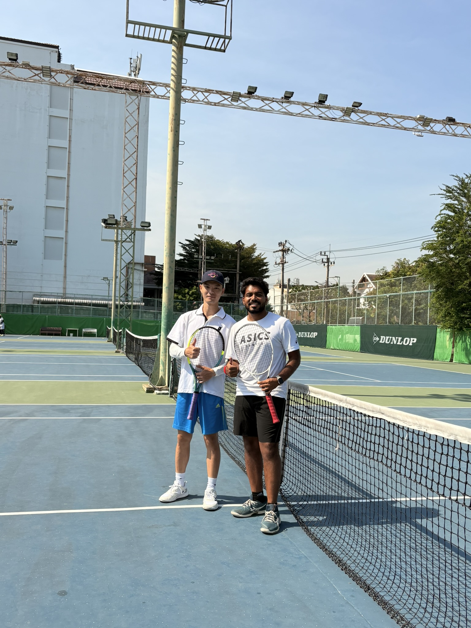 tennis in bangkok, thailand